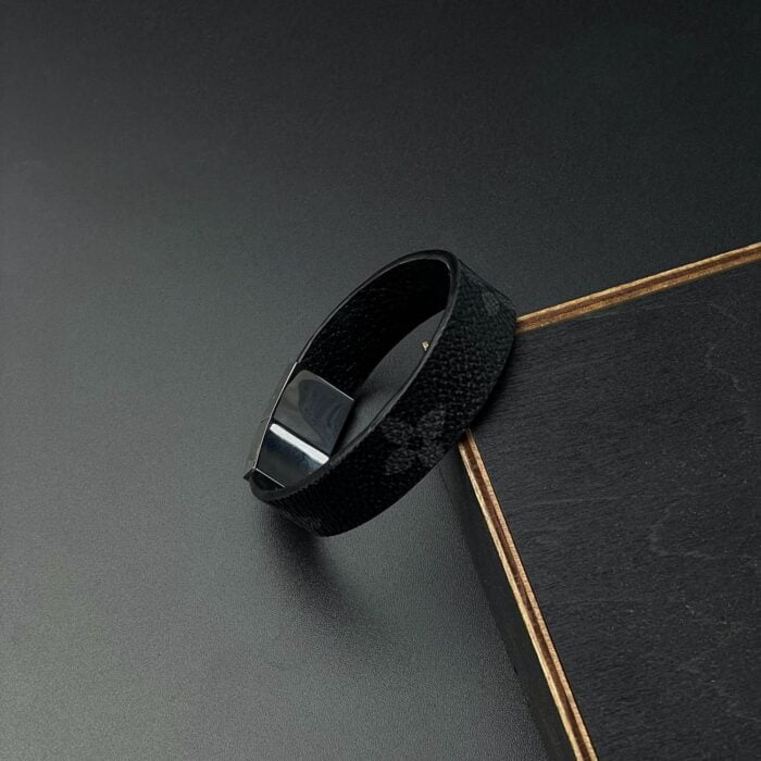 Black Louis Vuitton bracelet