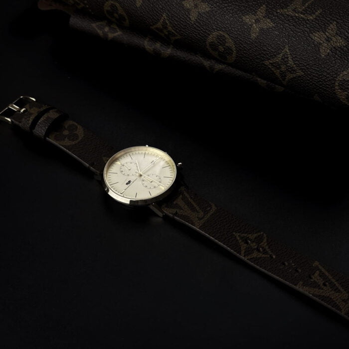 Handcrafted Louis Vuitton Samsung Galaxy Watch Strap