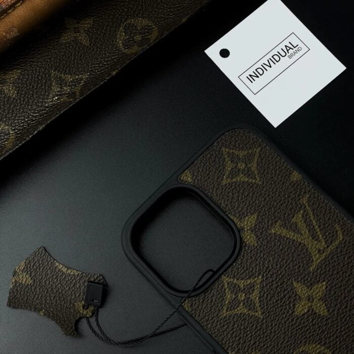 Louis Vuitton Brown iPhone Case