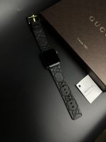 Cinturino Apple Watch Gucci Blu Scuro Artigianale - immagine 3