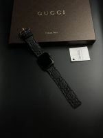 Cinturino Apple Watch Gucci Blu Scuro Artigianale - immagine 4
