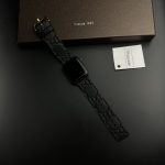 Cinturino Apple Watch Gucci Blu Scuro Artigianale